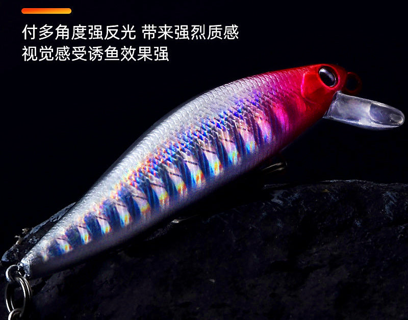 Minnow Hard Bait, Slow Sinking & Floating, 5–14 g (0.18–0.49 oz) – product photo