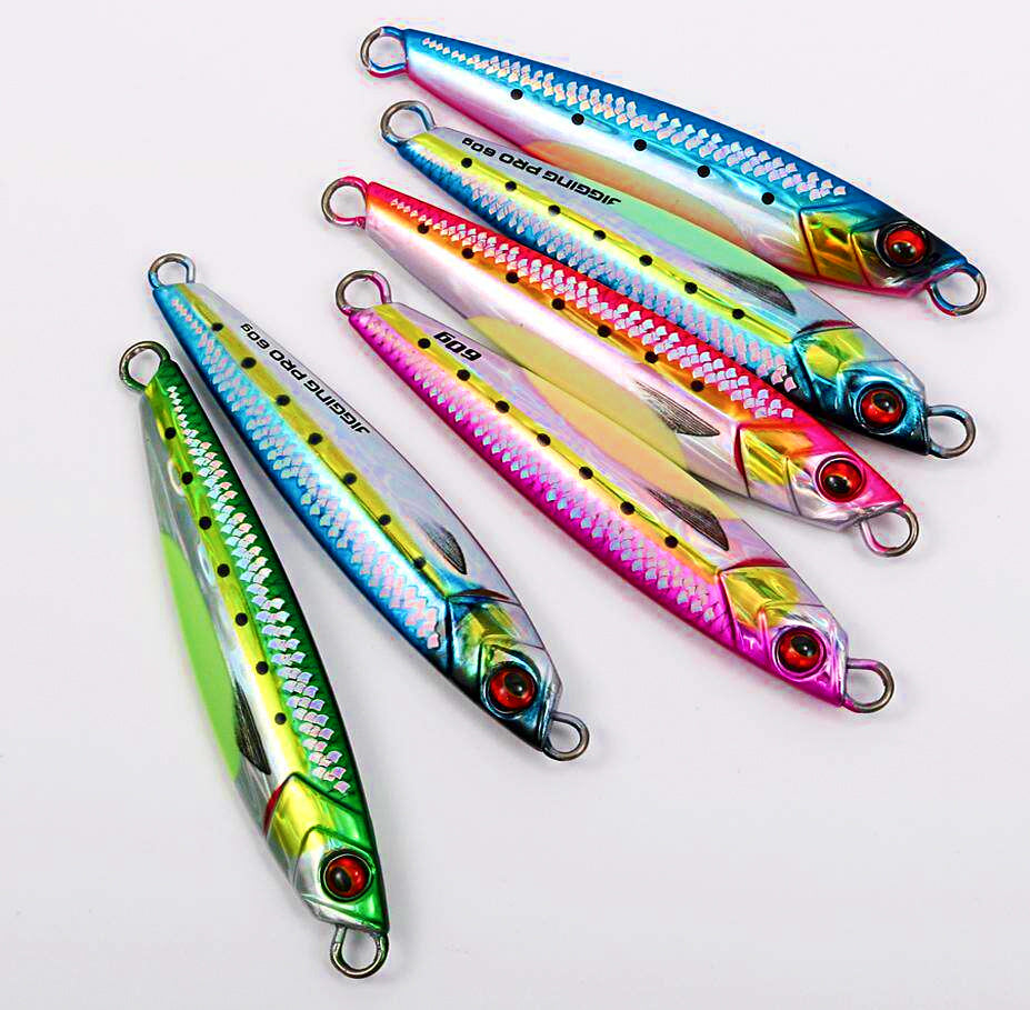 3D Scale Glow Metal Jig, 40–80 g (1.4–2.8 oz)