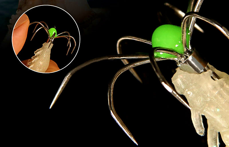 Glow Wood Shrimp Lure, 3 g (0.11 oz) & 7.2 g (0.25 oz) – product photo