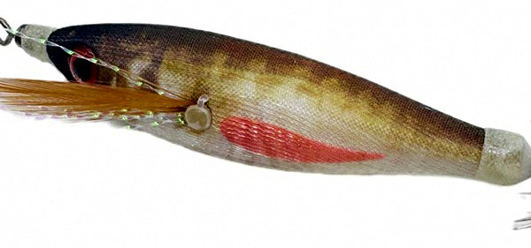 Glow Wing Wood Shrimp Squid Jig, 8 cm 6 g (0.2 oz) – product photo
