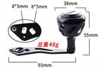 Aluminum Single Reel Handle for Baitcasting Reels – product photo