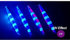 Shore Casting Metal Jig, Glow Stripe, 20–160 g (0.7–5.6 oz) – product photo