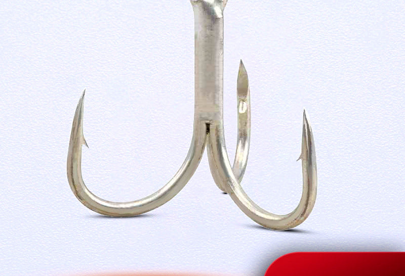 Saltwater Treble Hooks, Barbed, Sizes 10 to 3/0 – product photo