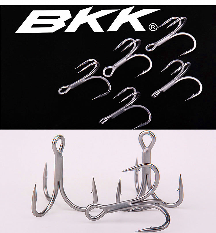4X Strong Treble Hooks with Spinner, Sizes 1, 2, 4 – product photo