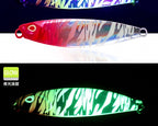 Glow Tiger Stripe Metal Jig, Double Hook, 30–80 g (1.1–2.8 oz) – product photo