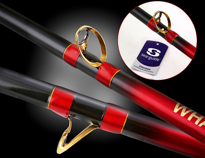 Deep Sea Boat Rod, 4.5 m (14.8 ft), 3-Piece, Hard Action – product photo
