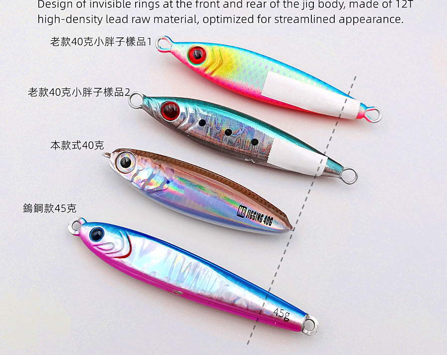 Short Chunky Metal Jig, 10–120 g (0.4–4.2 oz) – product photo