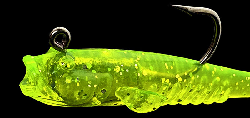 Paddle Tail Soft Swimbait w/ Single Hook, 4.7 g (0.17 oz) – product photo