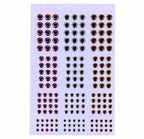 3D Fish Eye Stickers for DIY Lures, 183 pcs, 3–6 mm – product photo