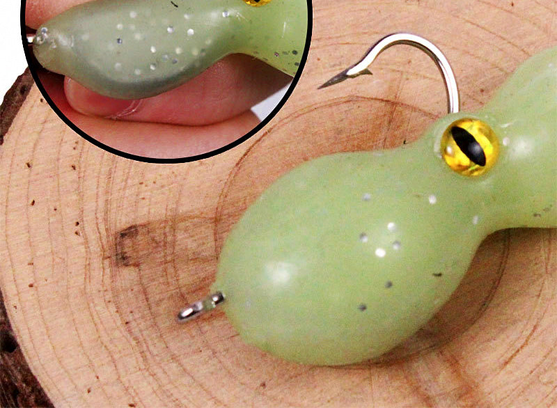 Lead Head Soft Squid Jig, 21 g (0.74 oz), 11 cm (4.3 in) – product photo