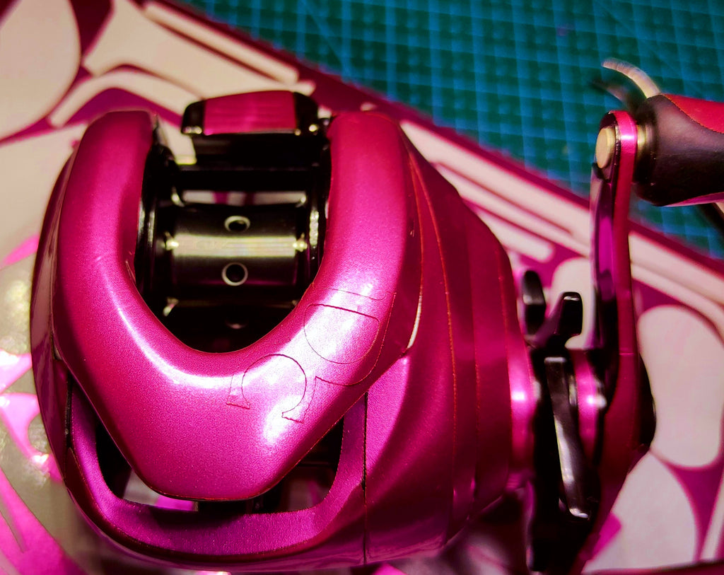 Reel Protective Skin Film Set, Pre-Cut Baitcaster Wrap – product photo