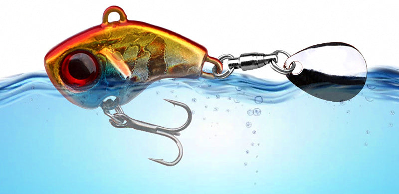 VIB Blade Bait with Spinner Tail, 5–20 g (0.2–0.7 oz) – product photo