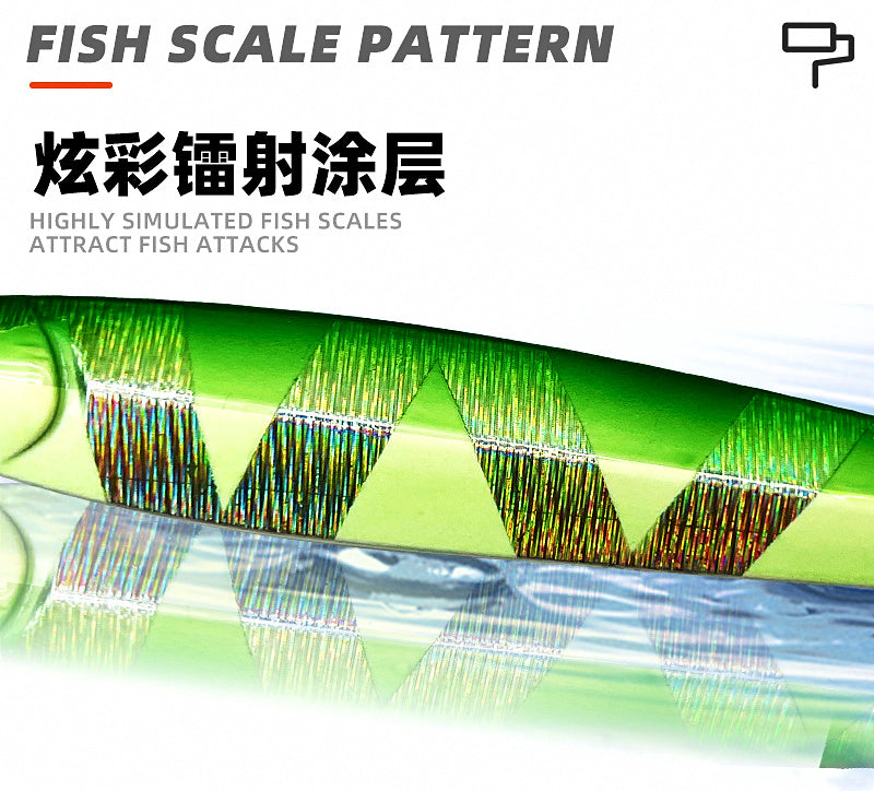 Laser Slow Pitch Jig, 150–300 g (5.3–10.6 oz), No Hooks – product photo