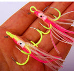 Glow 4-Prong Squid Jig Hook, #16 / #18 – product photo