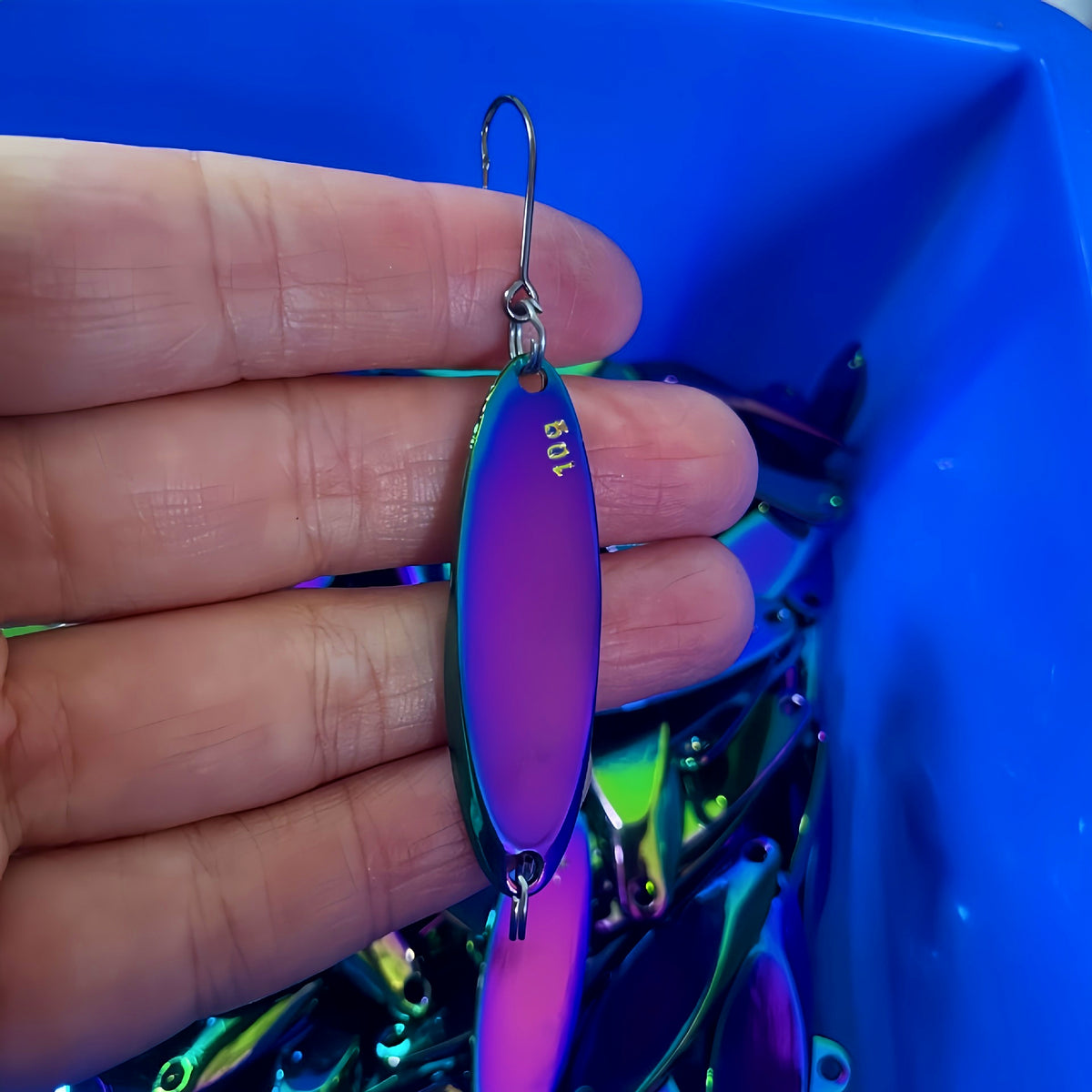 Slanted Cut Casting Spoon, 1.5–14 g (0.05–0.5 oz) – product photo