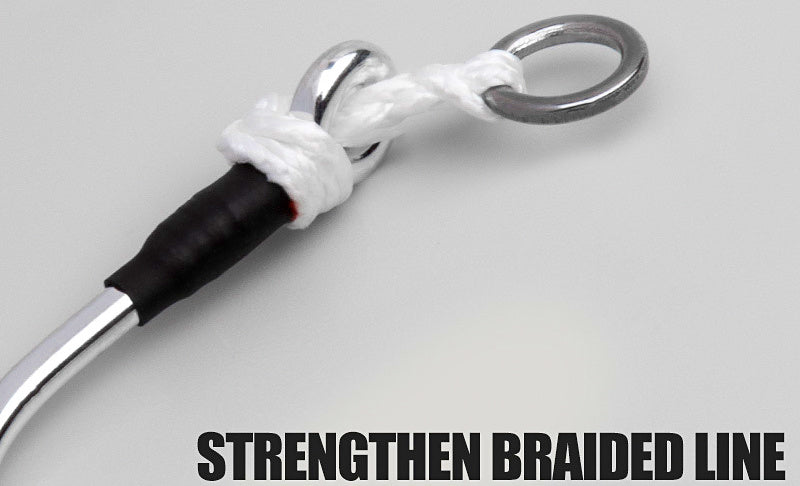 Short Line Assist Hooks, Sizes 1/0–7/0, 10 pcs per Pack – product photo