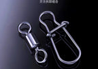 Stainless Steel Snap Swivel, Figure-8 Fast Snap, Sizes 14–3/0 – product photo