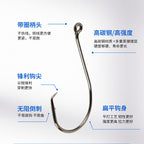 Barbed Offset Circle Hooks, Sizes 4 to 10/0 – product photo