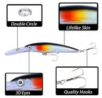 Floating Minnow Lure, 17 cm (6.7 in) 32 g (1.1 oz) – product photo