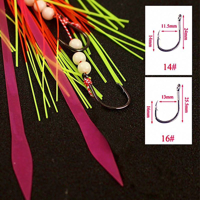 Glow Slow Pitch Jig with Assist Hook, 60–300 g (2.1–10.6 oz) – product photo