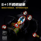 All-Metal Spinning Reel, Deep Spool, Black, 3000-6000 – product photo
