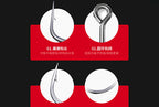 High Carbon Steel Ringed Eye Barbed Hooks, Sizes 4 to 3/0 – product photo