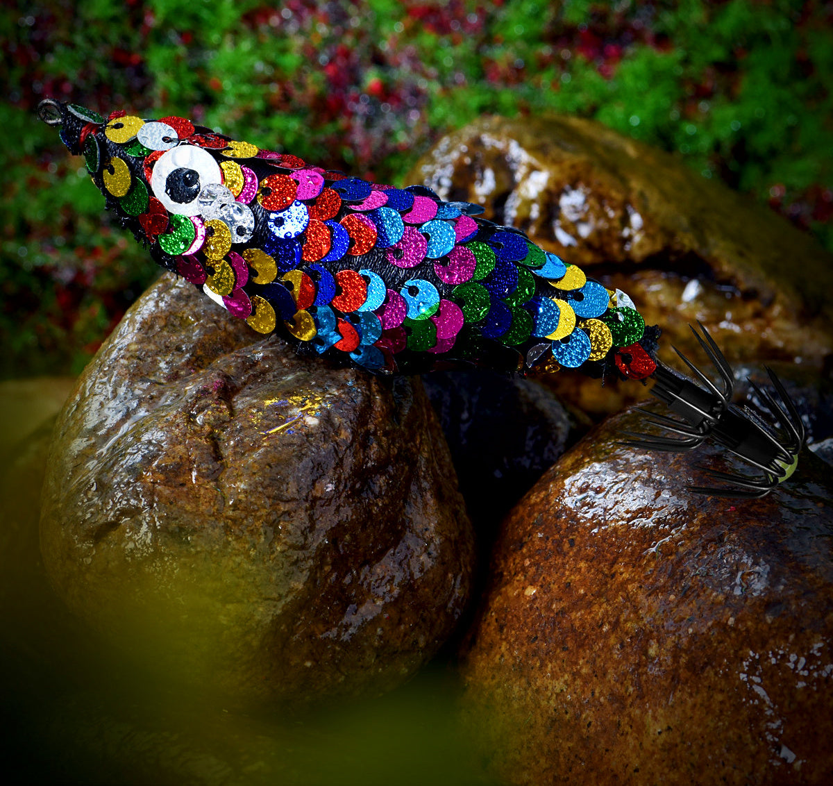 Wooden Shrimp Squid Jig, 10.2 cm (4 in), 9.5 g (0.3 oz) – product photo