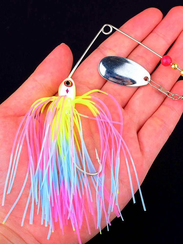 Silicone Skirted Spinnerbait, 8.5 cm, 11 g (0.39 oz) – product photo