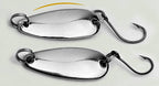 Silver Casting Spoon Lure, 1.5 g & 2 g (0.05 & 0.07 oz) – product photo