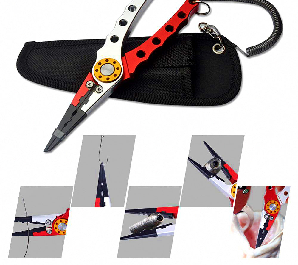 Aluminum Alloy Fishing Pliers, Fish Gripper – product photo