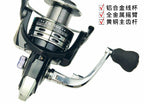 Metal Saltwater Fishing Reel, 2000–7000 Size, Aluminum Spool – product photo