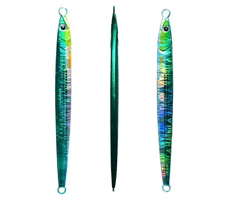 Fast-Sinking Metal Jig, Glow UV, 60–180 g (2.1–6.3 oz) – product photo
