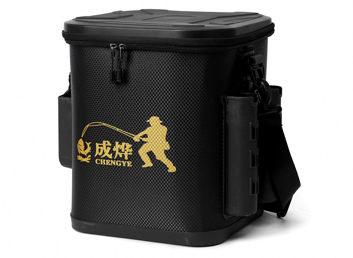 EVA Fishing Bucket with Rope, Live Fish & Water Bucket – product photo