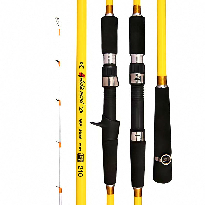 Carbon 2-Piece Boat Rod, 1.8-2.4 m (5.9-7.9 ft), 80-150 g Sinker – product photo