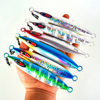 Slow Pitch Metal Jig, 40–200 g (1.4–7.1 oz), 6 Colors – product photo