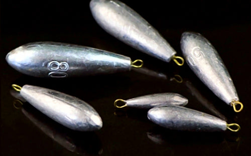 Lead Sinker with Eyelet, Teardrop Style, 10–3000 g (0.4–106 oz) – product photo