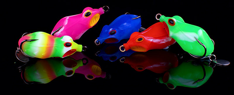 Frog Lure with Spinner Blade, 10 g (0.35 oz), Double Hook – product photo