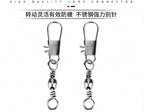 Fluorescent Explosion Hook Rig, Stainless Steel, 4 Sets/Box – product photo