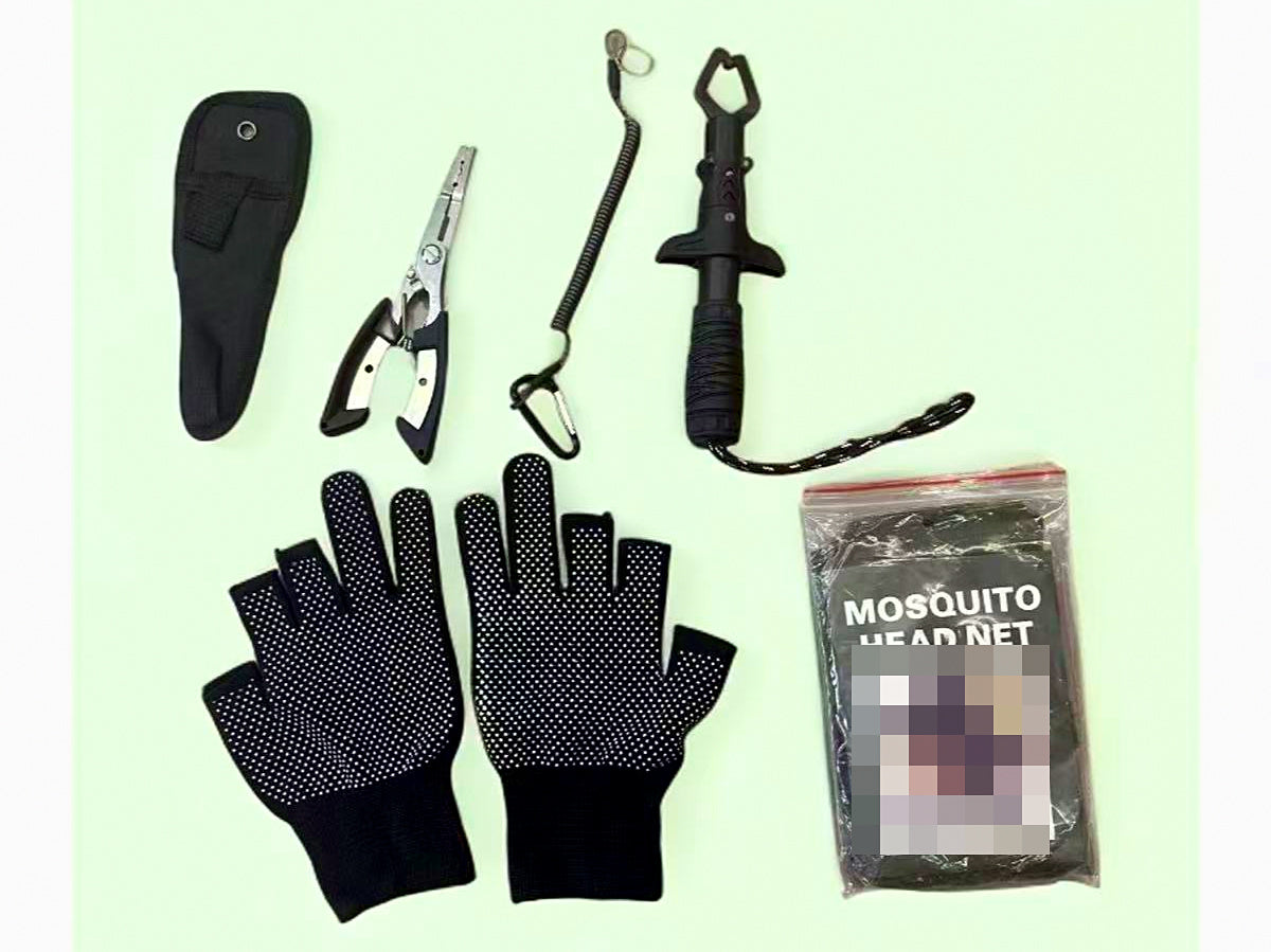 Fishing Pliers, Fish Grippers & Accessories, Stainless Steel – product photo