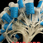 Pre-Tied Snelled Single Hooks with Leader, 30 Pack – product photo