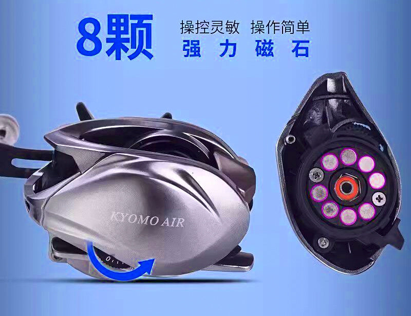 Low Profile Baitcasting Reel, 7:1 Gear Ratio, 11 Bearings – product photo