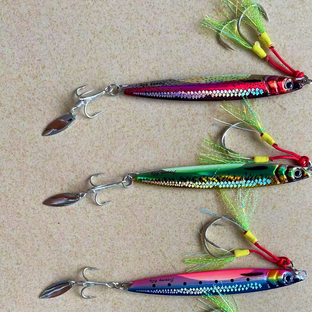 Glow Belly Scale Iron Casting Jig, 40–200 g (1.4–7.1 oz) – product photo