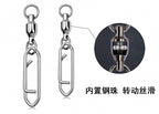 Ball Bearing Swivel with Interlock Snap, Sizes 0-8 – product photo