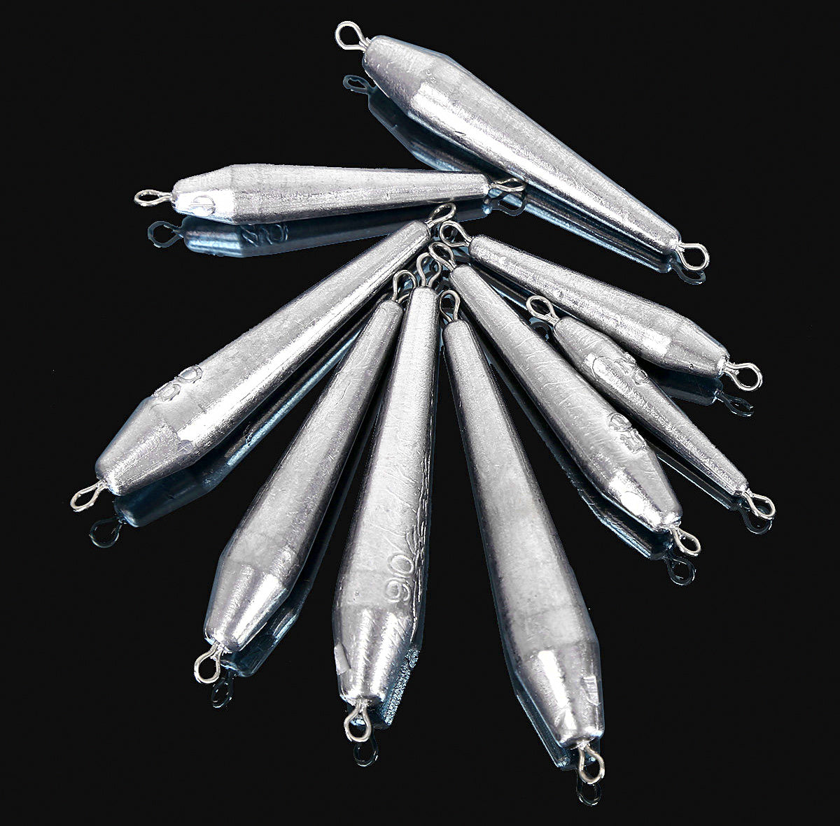Double-Ring Anchor Sinker, 0.7–3.5 oz (20–100 g) – product photo