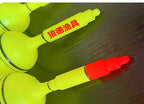Yellow Big-Belly Fishing Float, Day/Night Tail, 10–110 g – product photo