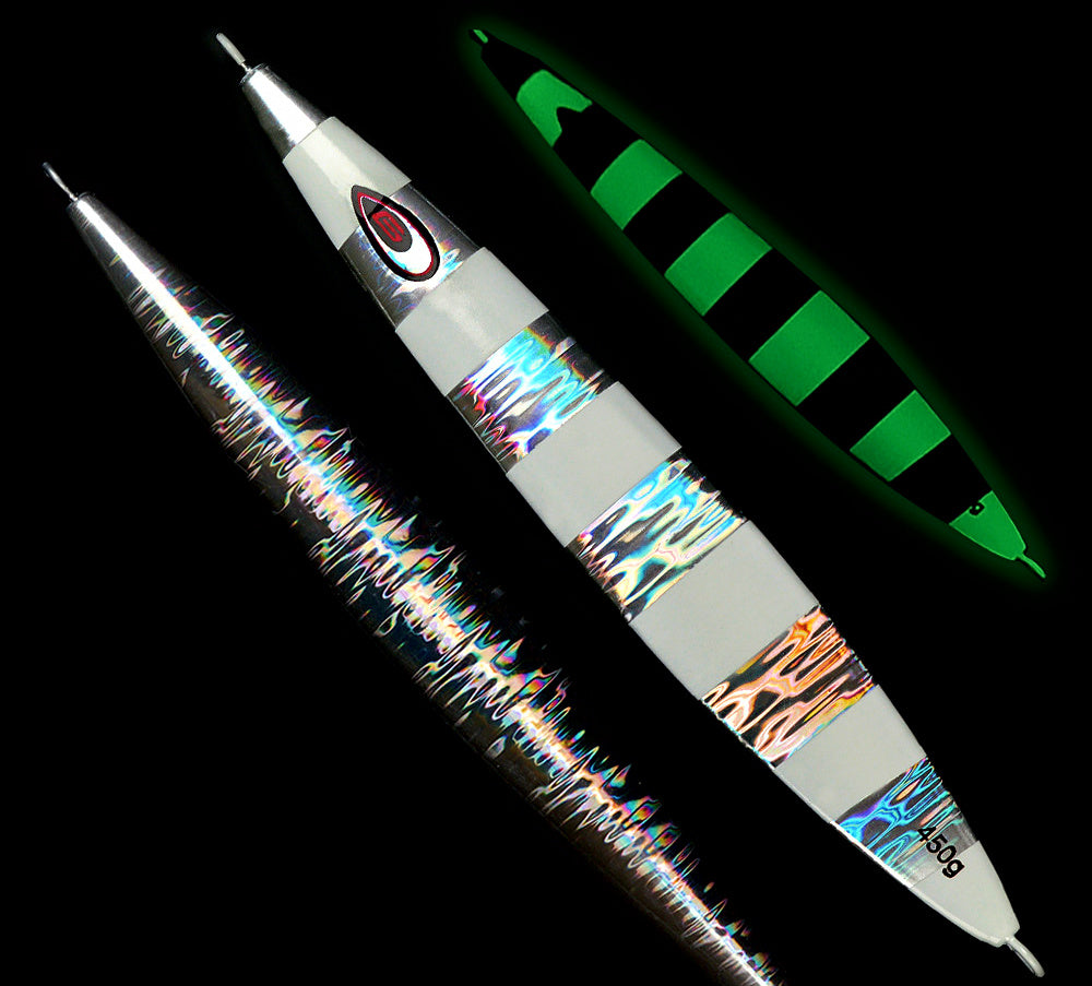 Slow Pitch Jig, 270–450 g (9.5–15.9 oz), Glow Options – product photo
