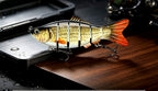 6-Segment Jointed Swimbait Hard Lure, Saltwater – product photo