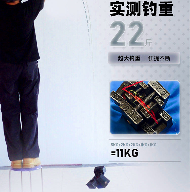 Carbon 2-Piece Fast Action Lure Rod, 1.8–2.28 m (5.9–7.5 ft)