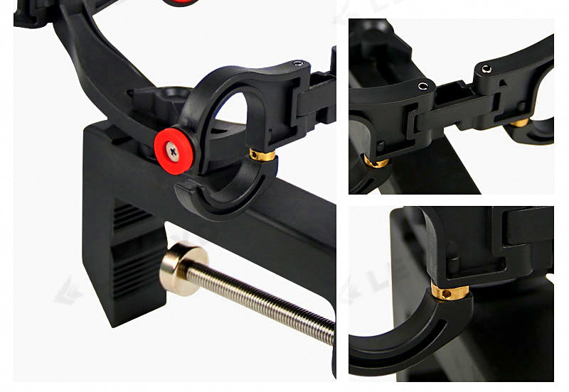 Double Rod Holder for Boat Fishing, ABS – product photo