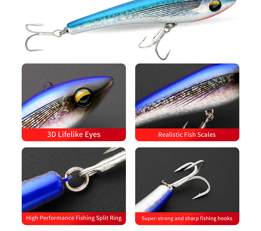 VIB Sinking Vibration Lure, 13.5 cm, 73 g (2.6 oz) – product photo